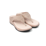 Monrow Cream Flat For Women Bd24Hw1018Cr C179