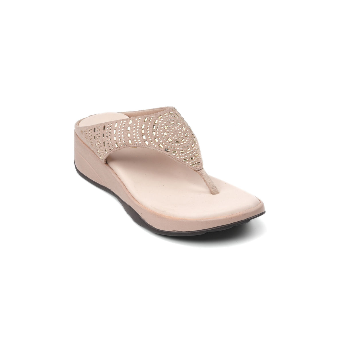 Monrow Cream Flat For Women Bd24Hw1018Cr C179