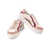 Monrow Maroon Sneaker For Women Bd39Sn969Mr C184