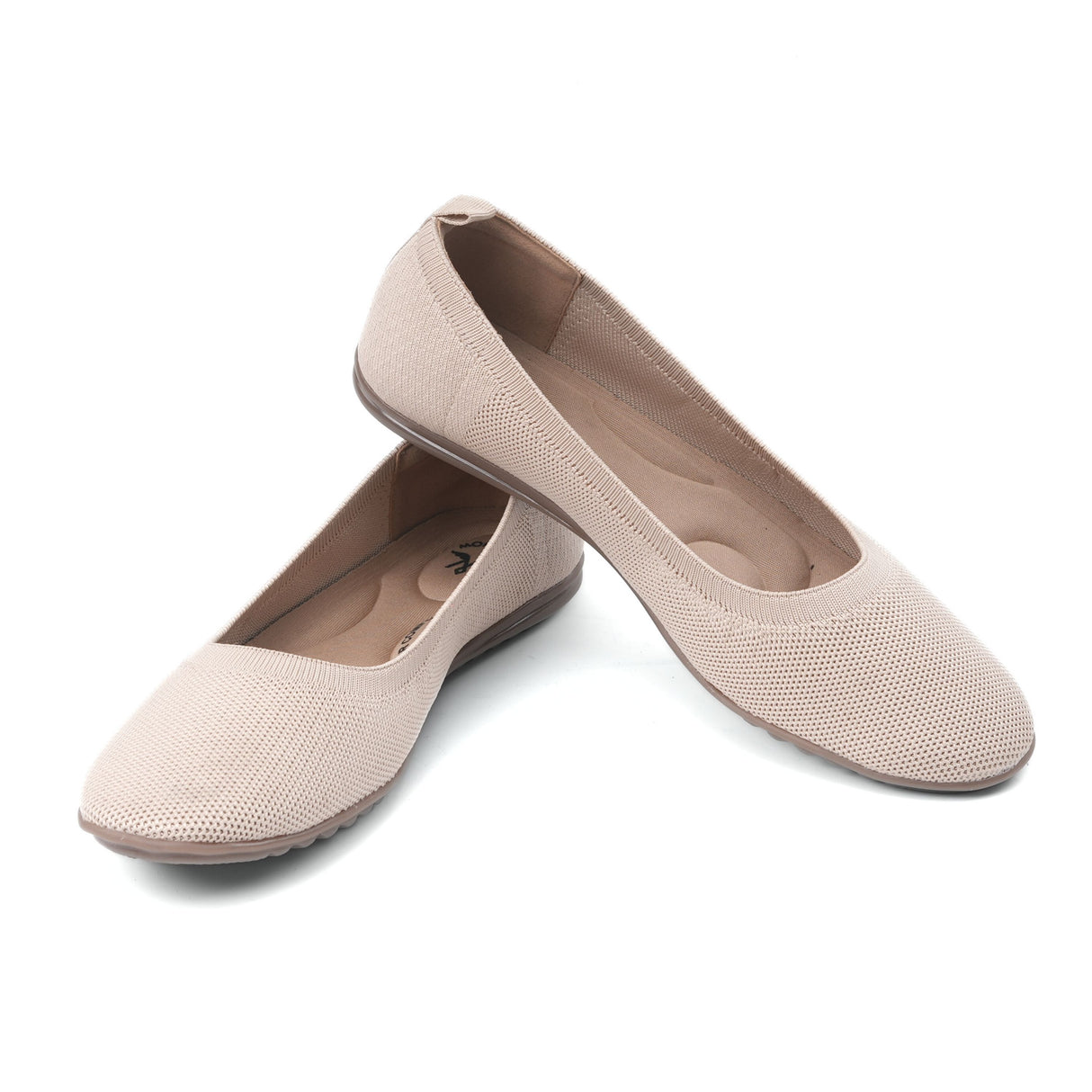 Monrow Beige Ballerina For Women Bd24Fb1006Bg C026