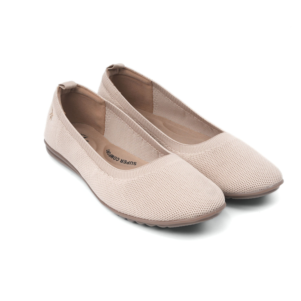 Monrow Beige Ballerina For Women Bd24Fb1006Bg C026