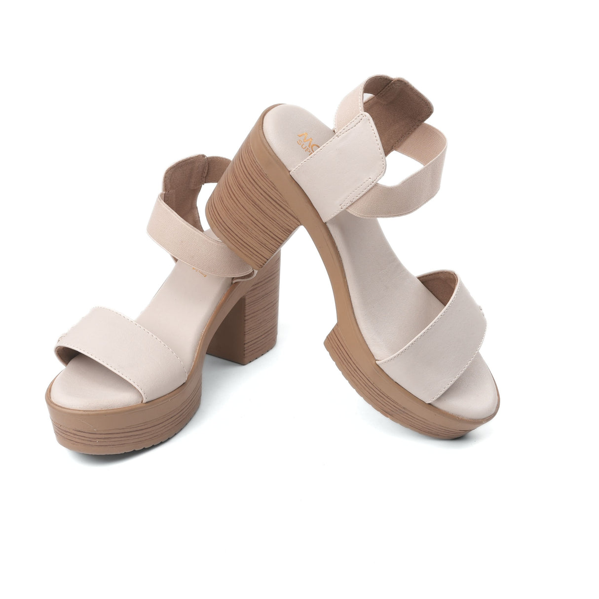 Monrow Beige Sandal For Women Bc39Hb805Bg C026