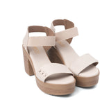 Monrow Beige Sandal For Women Bc39Hb805Bg C026