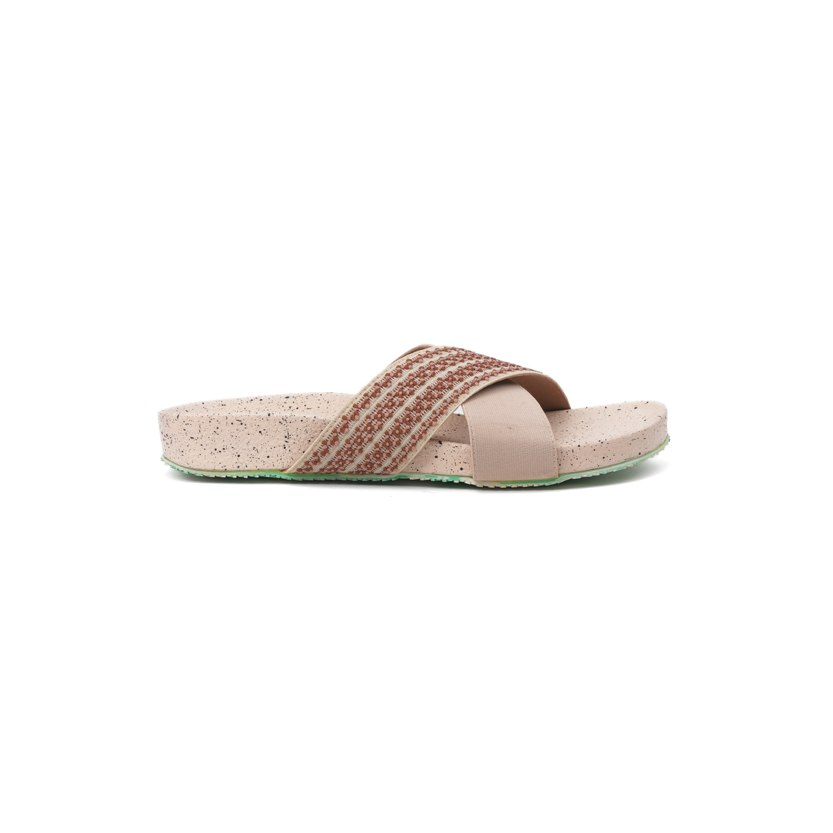 Monrow Beige Flat For Women Bd24Fo1022Bg C026