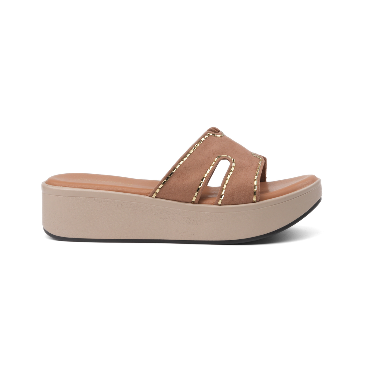 Monrow Beige Flat For Women Bd24Hw1023Bg C026