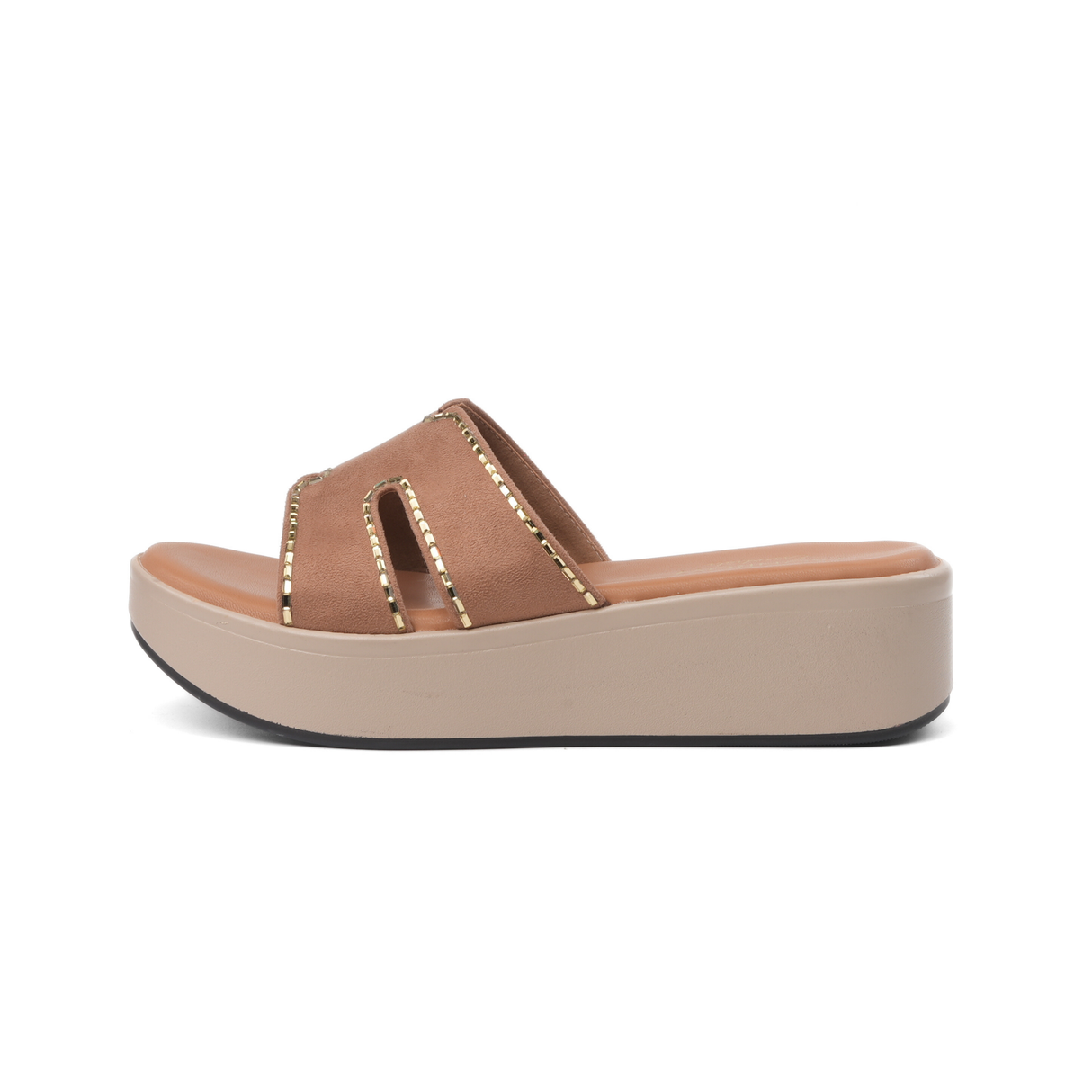 Monrow Beige Flat For Women Bd24Hw1023Bg C026