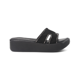 Monrow Black Flat For Women Bd24Hw1023Bl 001