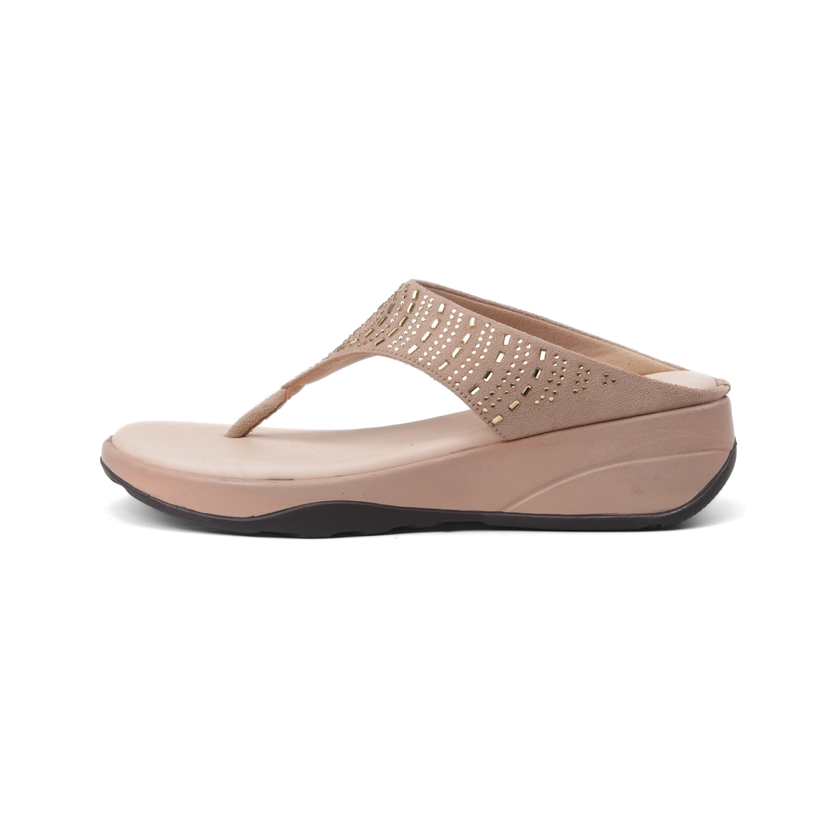 Monrow Cream Flat For Women Bd24Hw1018Cr C179