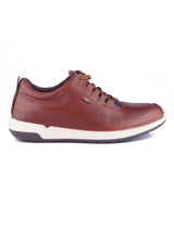 Red Chief Brown Leather Oxford Casual Shoes For Men Rc1154 003