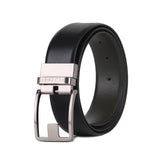 Red Chief Olive/Black Leather Formal Belt For Men A80404 G0070