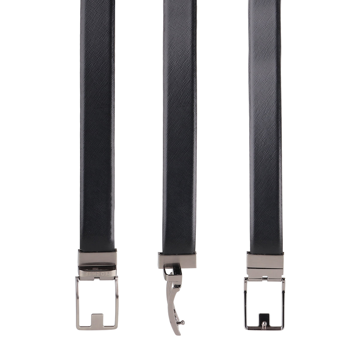 Red Chief Olive/Black Leather Formal Belt For Men A80404 G0070