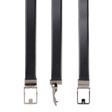 Red Chief Olive/Black Leather Formal Belt For Men A80404 G0070
