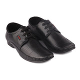 Red Chief Black Leather Derby Formal Shoes For Men Rc1340A 001