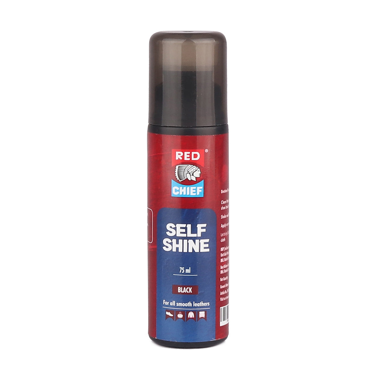 Red Chief Black Self Shiner For Men Pa10005 001