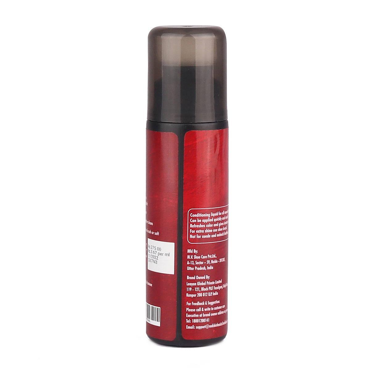 Red Chief Black Self Shiner For Men Pa10005 001