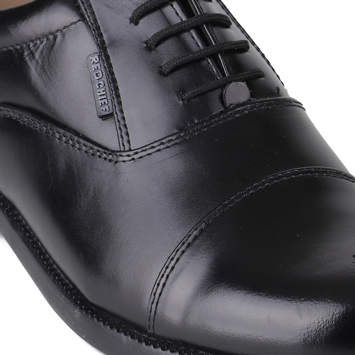Red Chief Black Leather Oxford Formal Shoes For Men Rc0959L 001