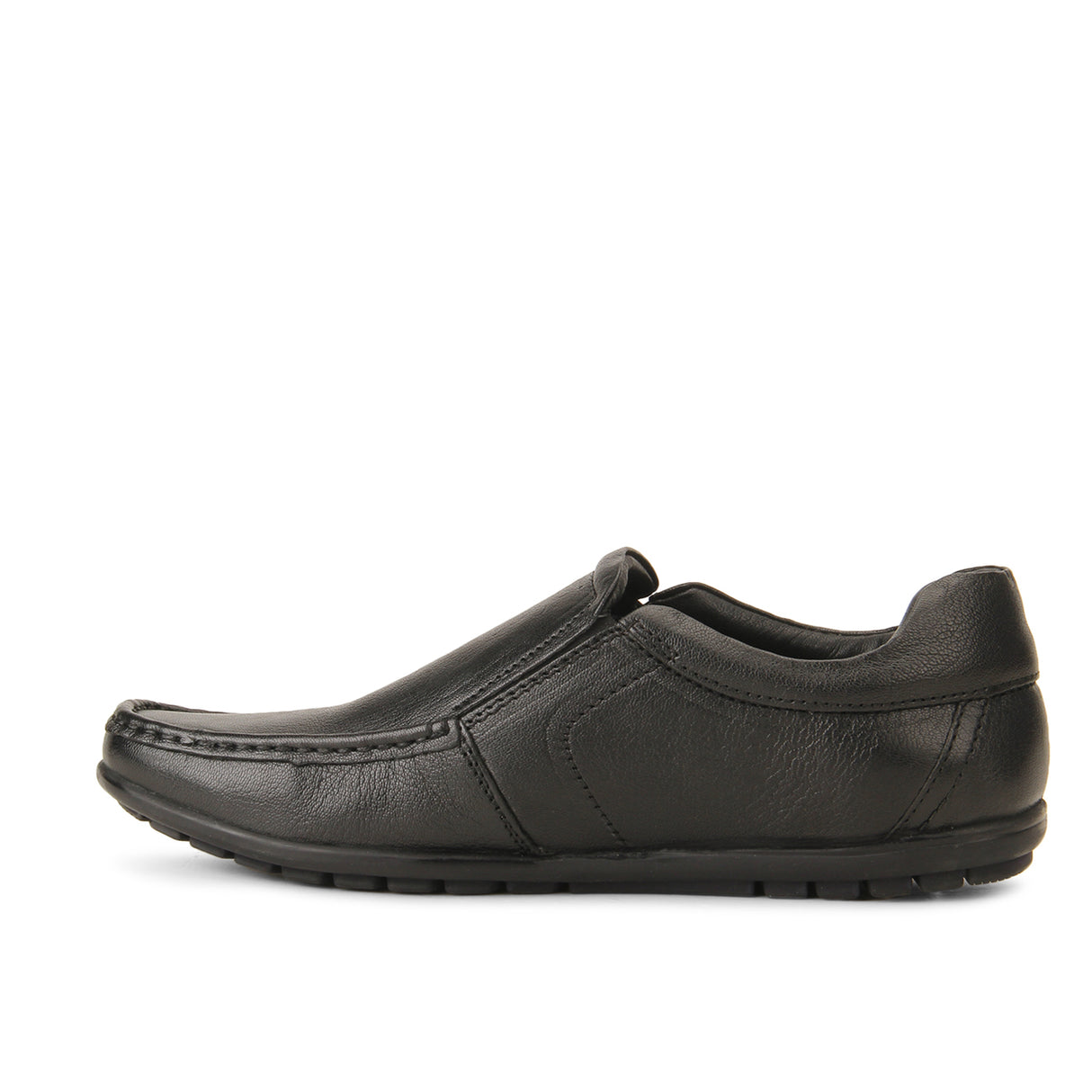 Red Chief Black Leather Formal Shoes For Men Rc10020 001