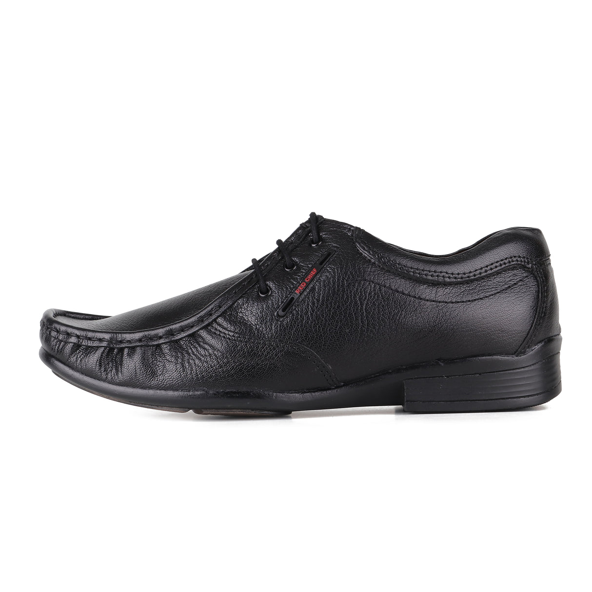 Red Chief Black Leather Oxford Formal Shoes For Men Rc10052 001