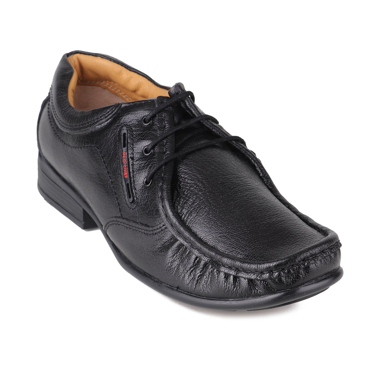 Red Chief Black Leather Oxford Formal Shoes For Men Rc10052 001