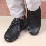 Red Chief Black Leather Oxford Formal Shoes For Men Rc10052 001
