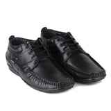 Red Chief Black Leather Derby Formal Shoes For Men Rc1199 001