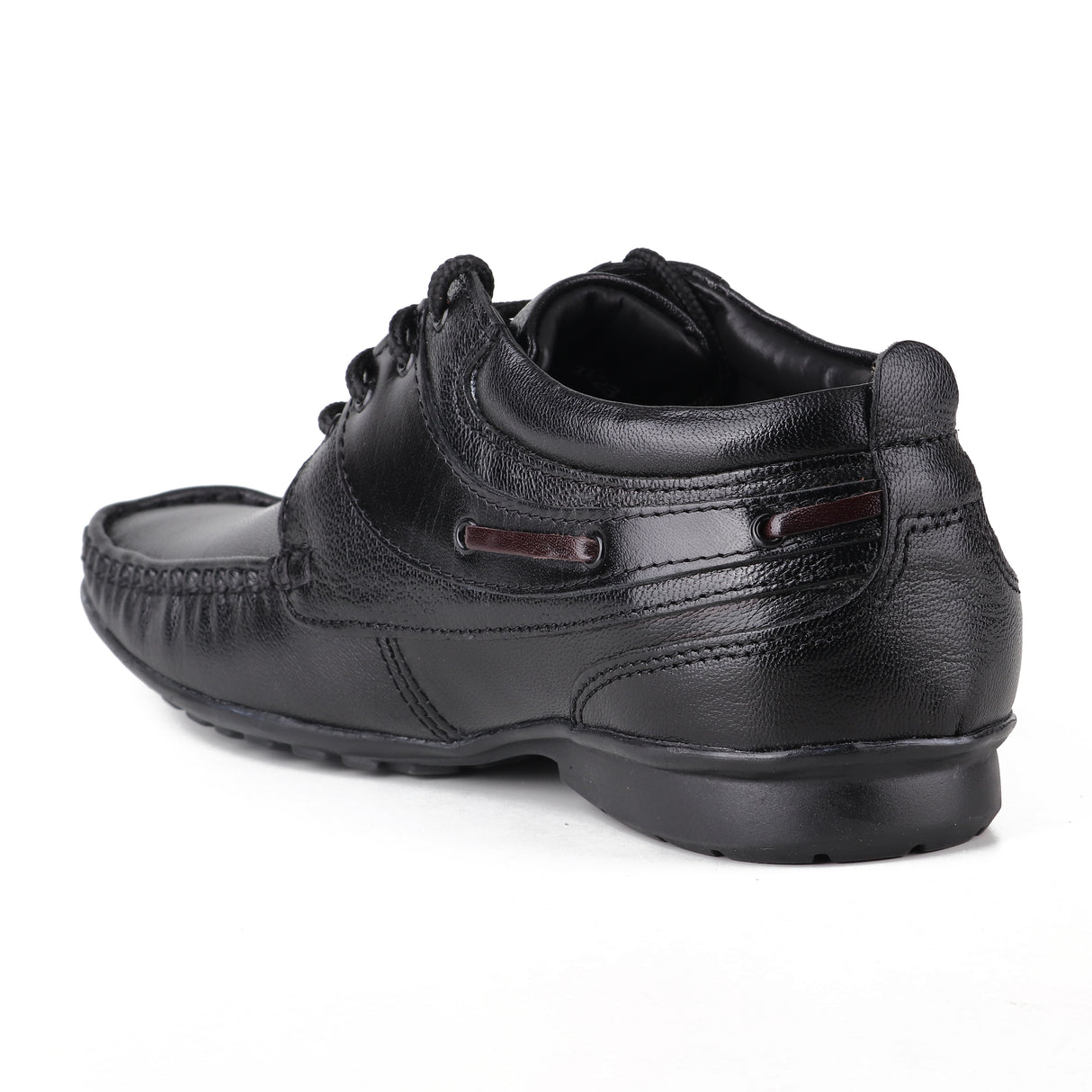 Red Chief Black Leather Derby Formal Shoes For Men Rc1199 001