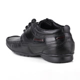 Red Chief Black Leather Derby Formal Shoes For Men Rc1199 001