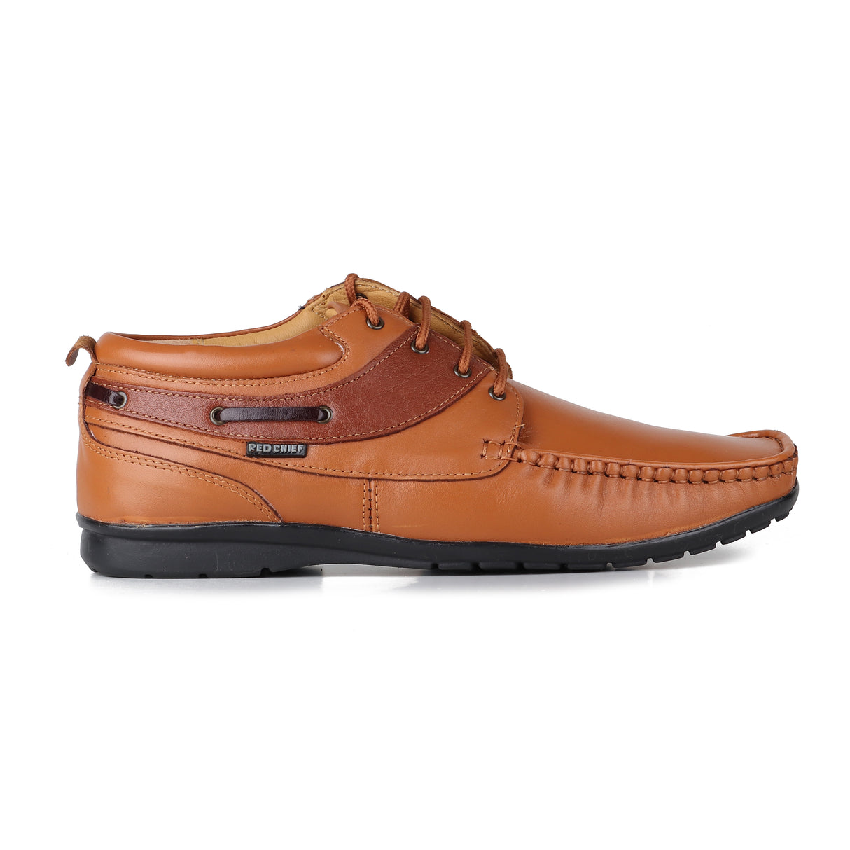 Red Chief N Tan Leather Derby Formal Shoes For Men Rc1199 879