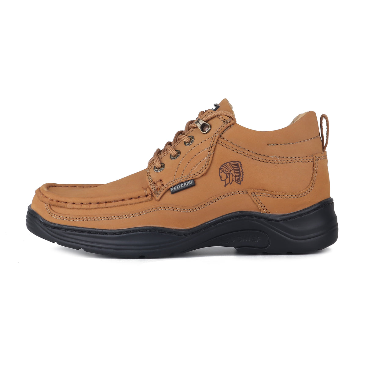 Red Chief Rust Leather Derby Casual Shoes For Men Rc1211 022