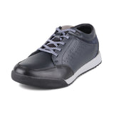 Red Chief Blue Leather Derby Casual Shoes For Men Rc1258 002