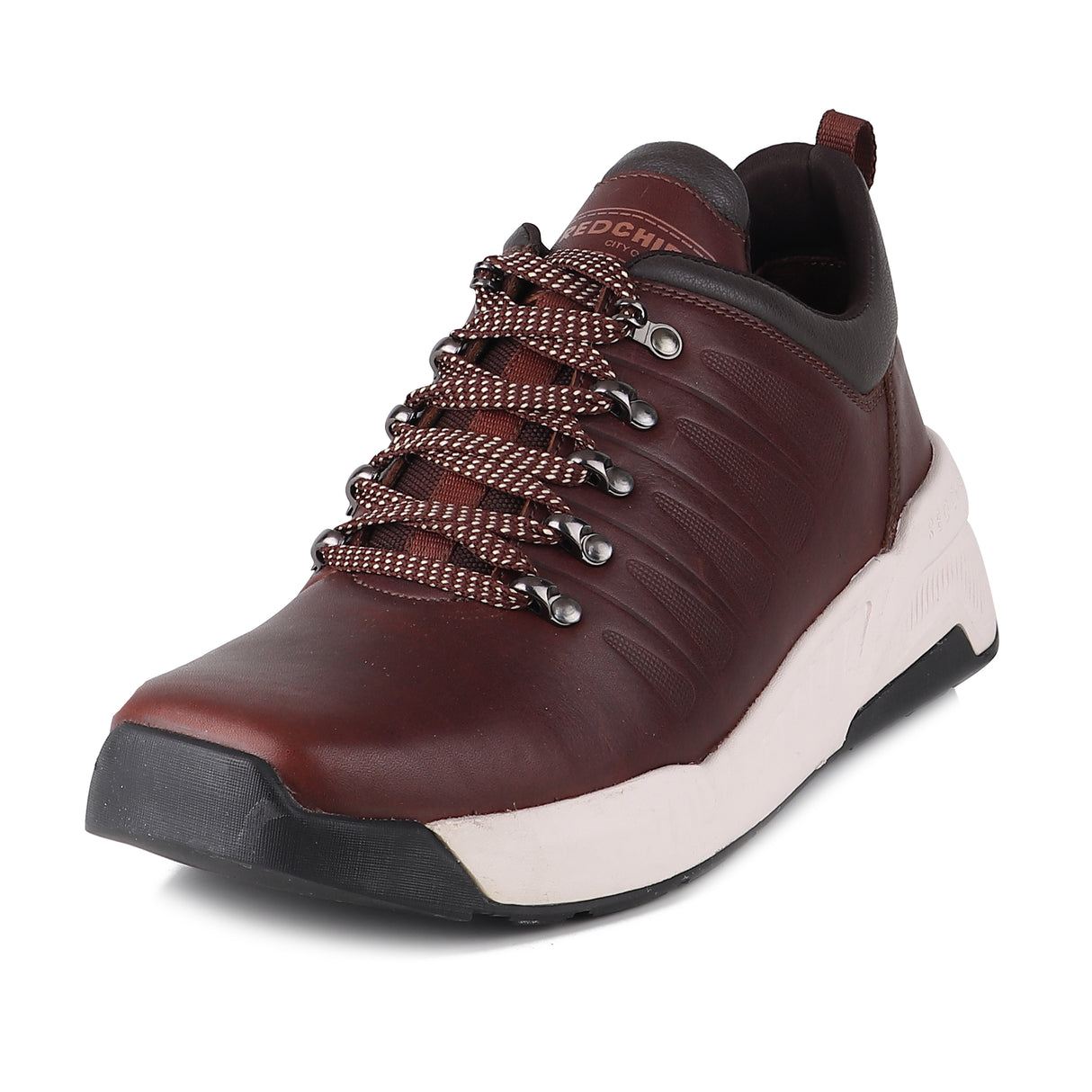 Red Chief Brown Leather Casual Shoes For Men Rc1858 003