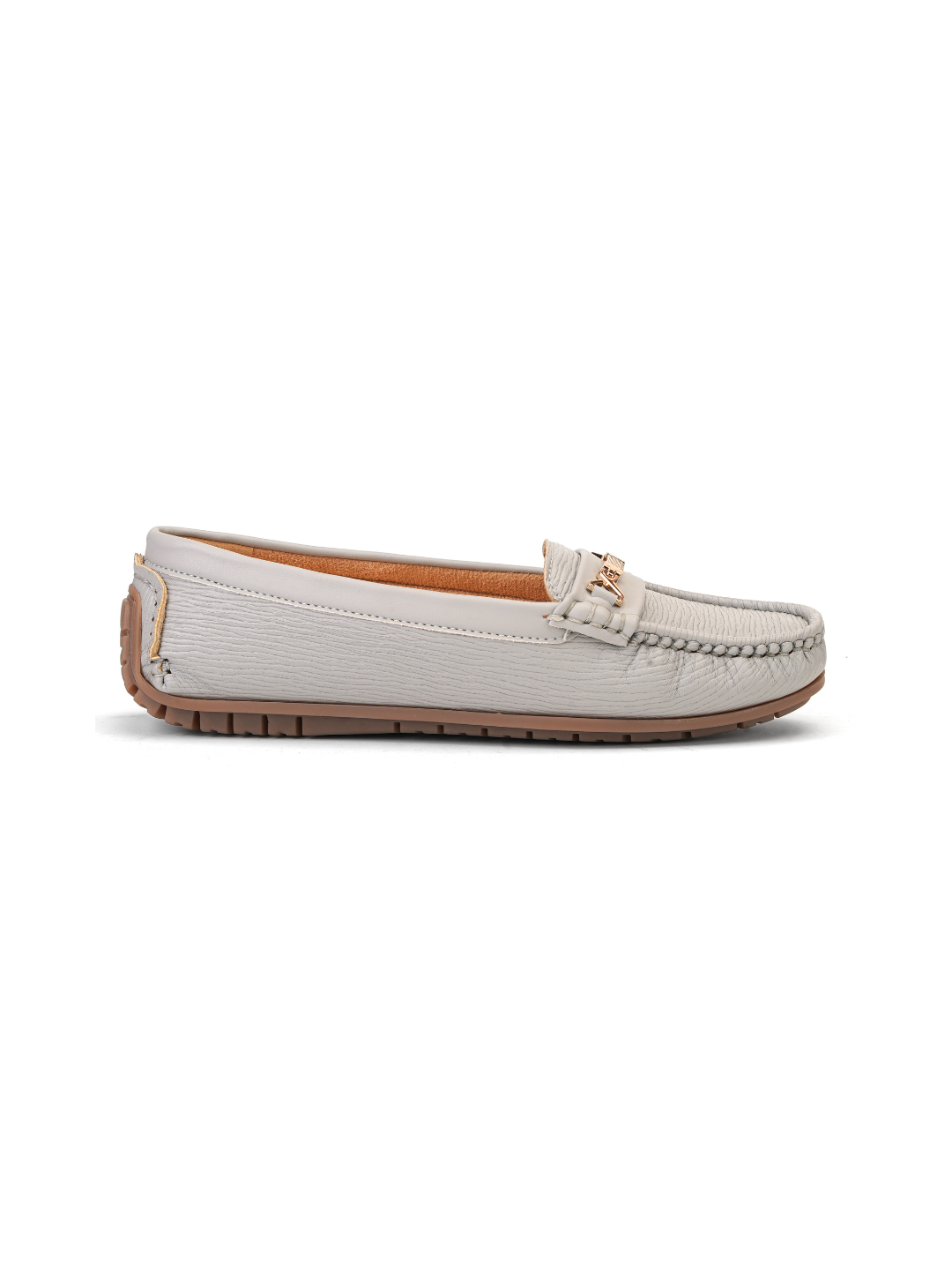 Lamoure Grey Casual Ballerina For Women Lmw019239 C199